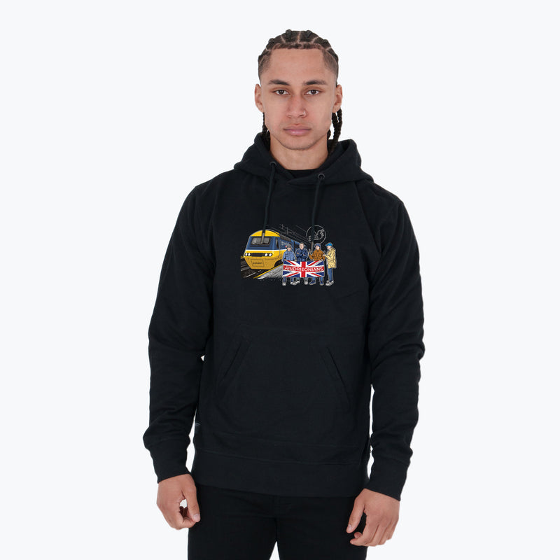 Airdrieonians Excursions Hoodie Black