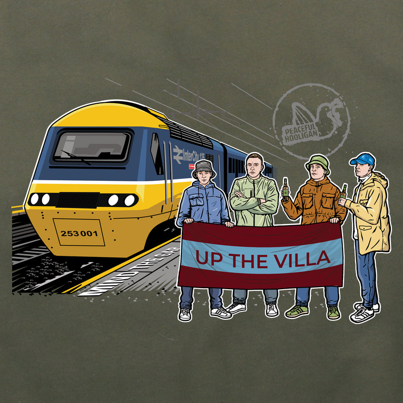 Aston Villa Excursions Hoodie Olive