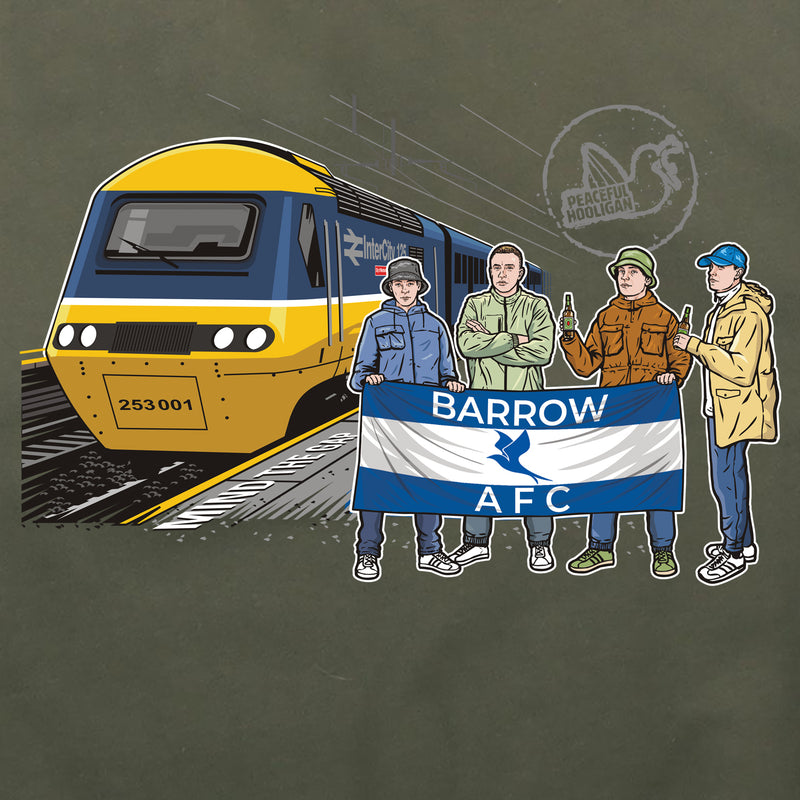 Barrow Excursions Hoodie Olive