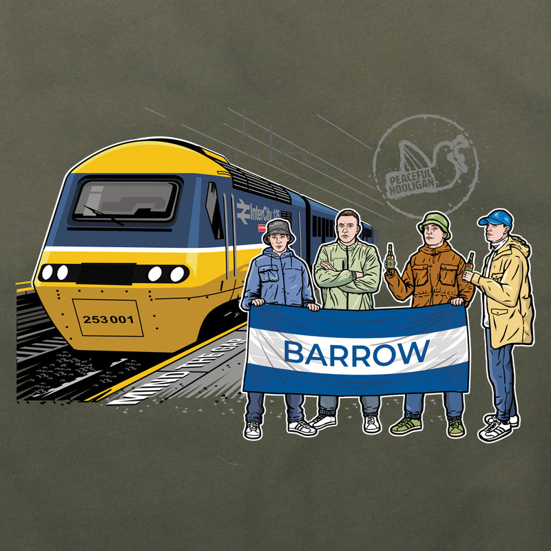 Barrow Excursions Hoodie Olive