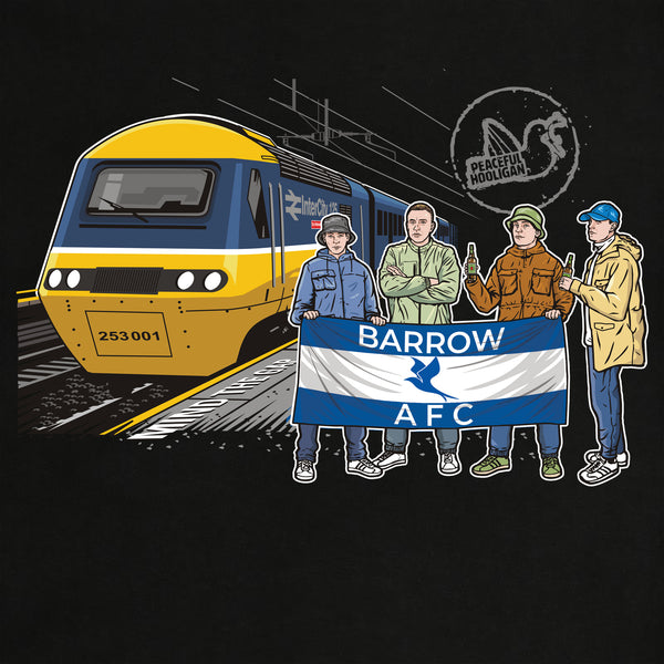 Barrow Excursions T-Shirt Black - Peaceful Hooligan 