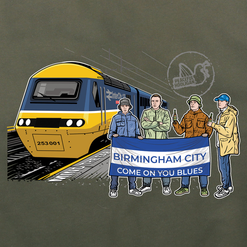 Birmingham City Excursions Hoodie Olive