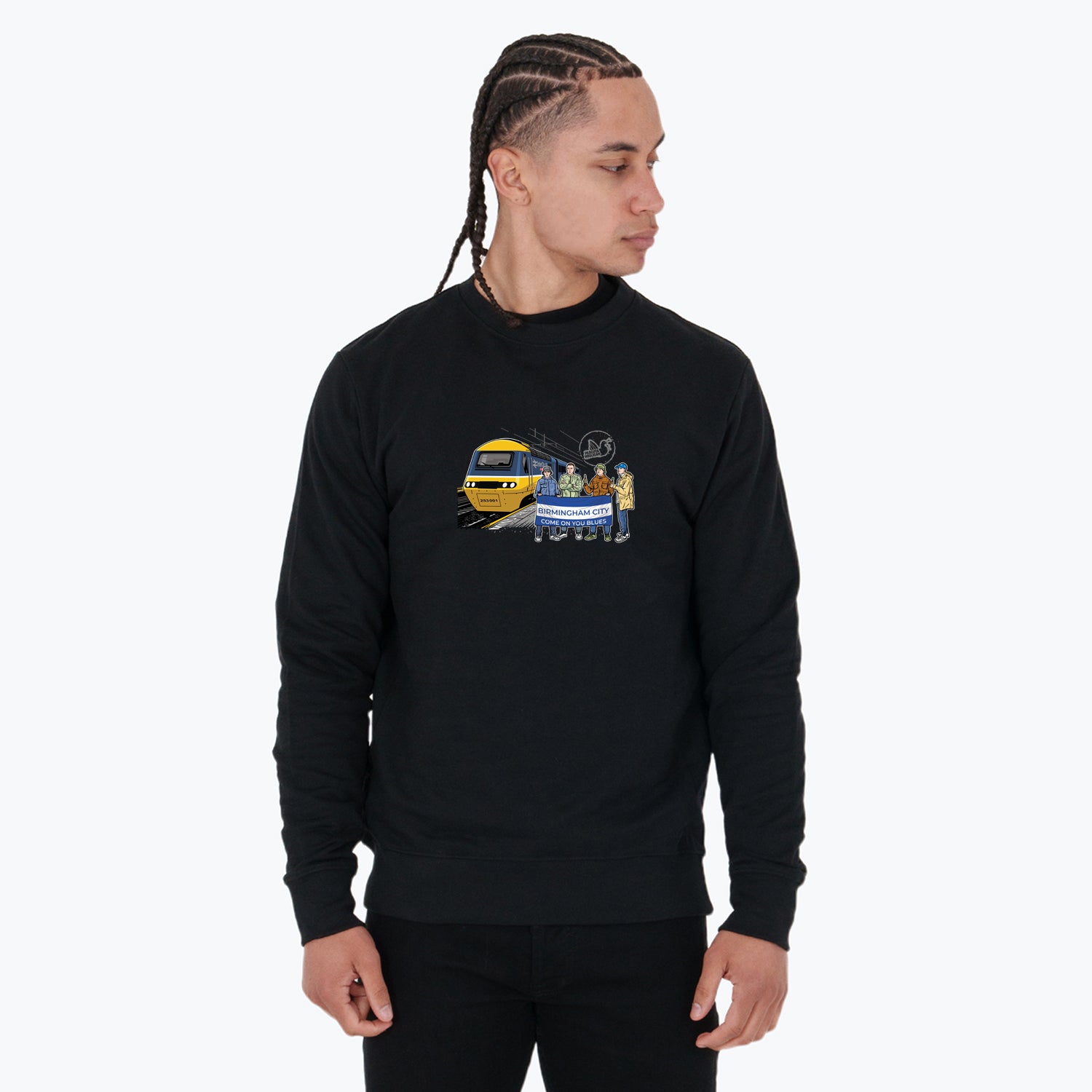 Birmingham City Excursions Sweatshirt Black - Peaceful Hooligan 