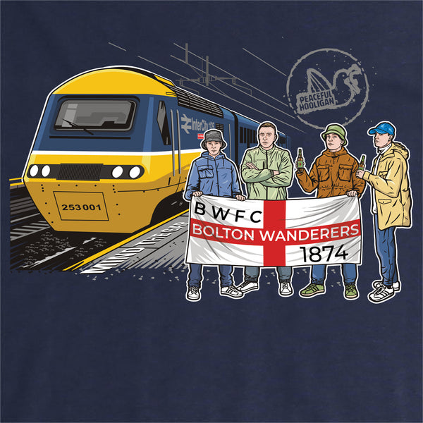 Bolton Wanderers Excursions Hoodie Navy