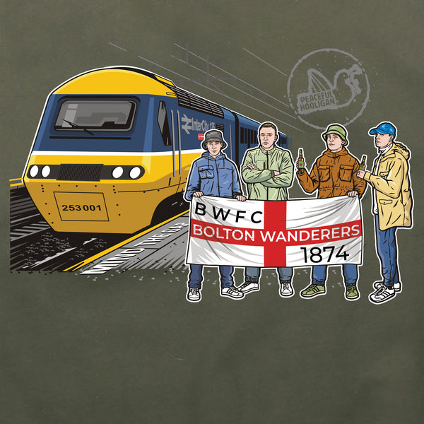 Bolton Wanderers Excursions Hoodie Olive