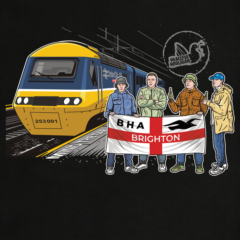 Brighton & Hove Albion Excursions T-Shirt Black