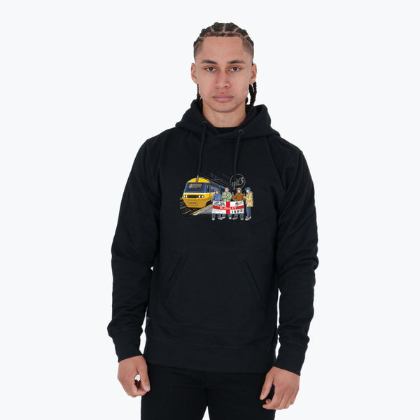 Burnley Excursions Hoodie Black