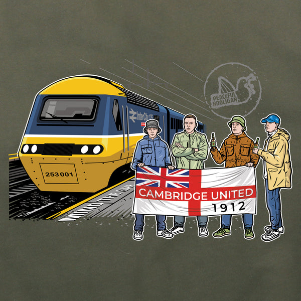 Cambridge United Excursions Hoodie Olive