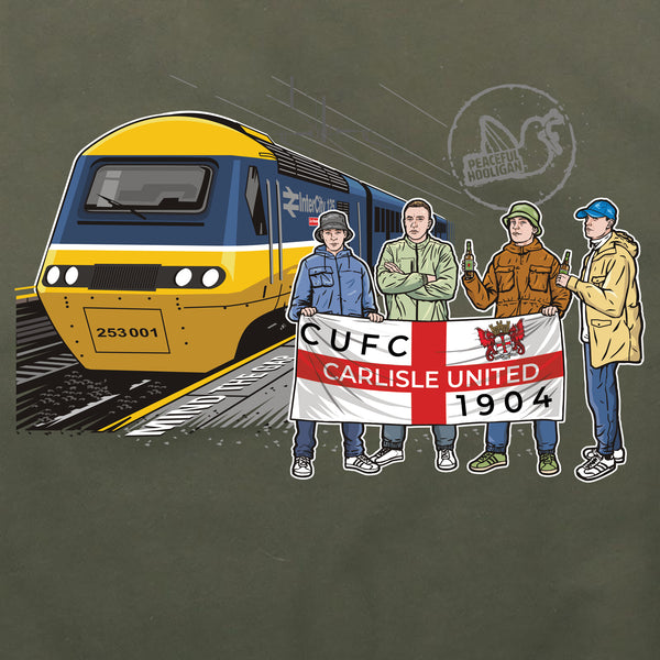 Carlisle United Excursions Hoodie Olive