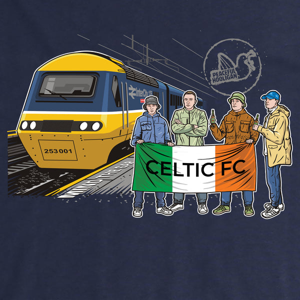 Celtic Excursions Sweatshirt Navy - Peaceful Hooligan 