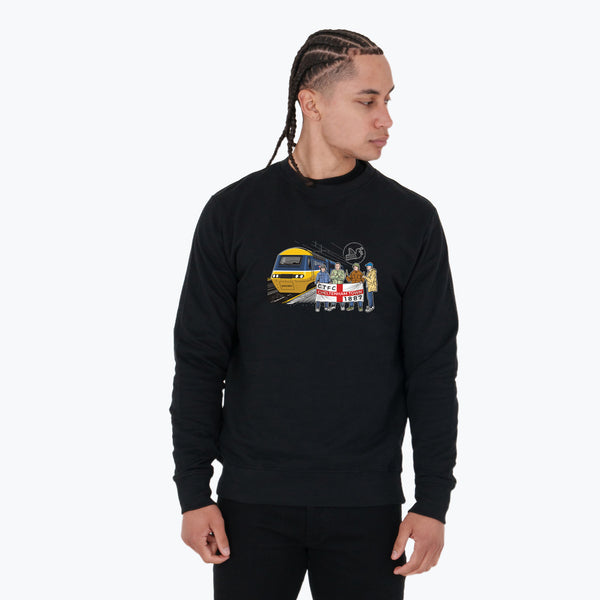 Cheltenham Town Excursions Sweatshirt Black