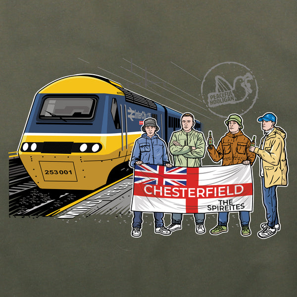 Chesterfield Excursions Hoodie Olive