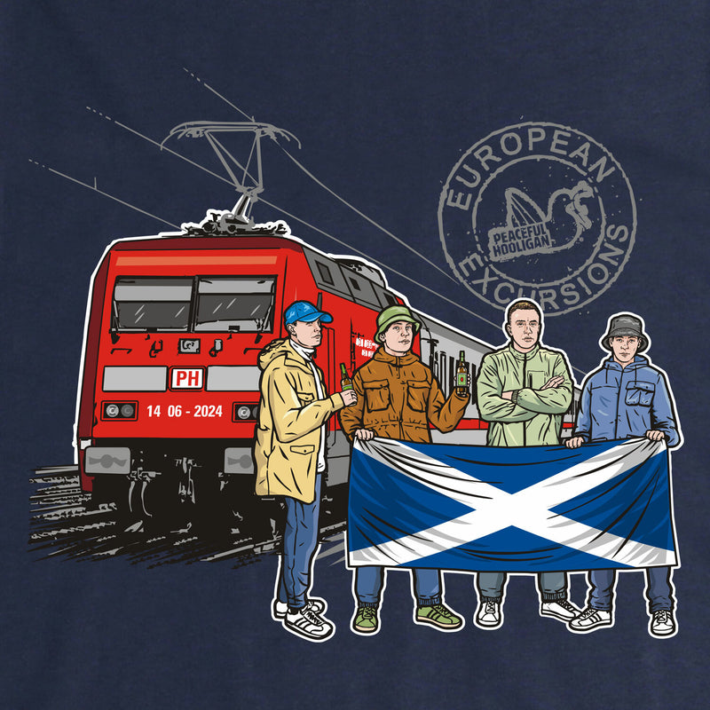 Scotland Excursions T-Shirt Navy