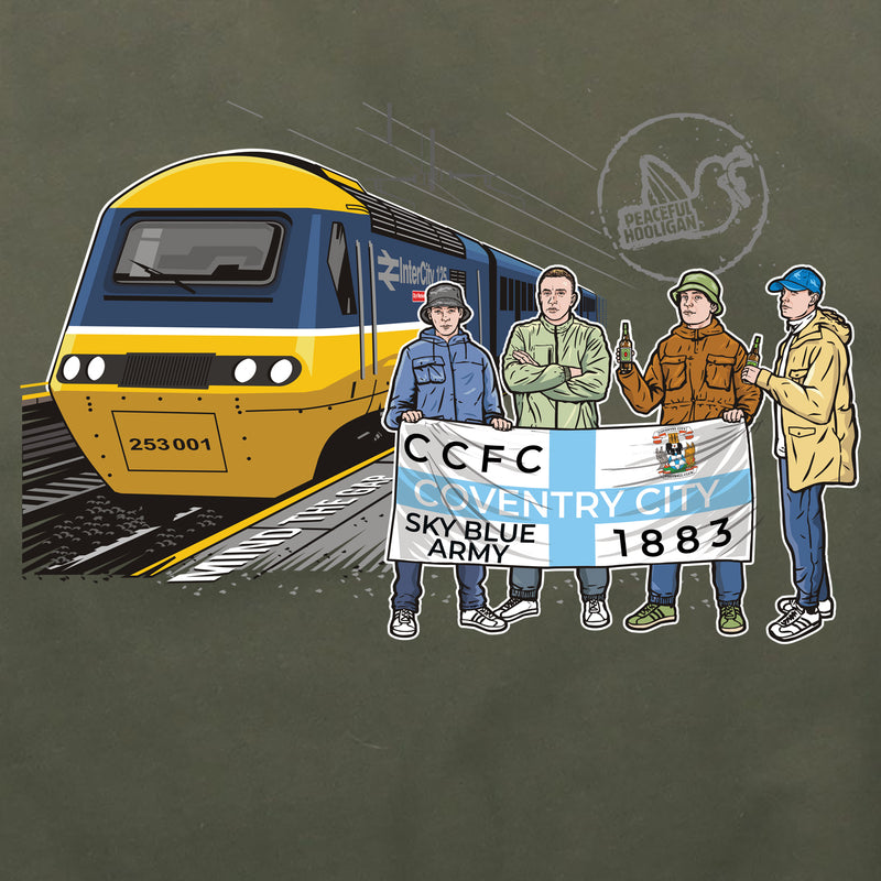 Coventry City Excursions Hoodie Olive