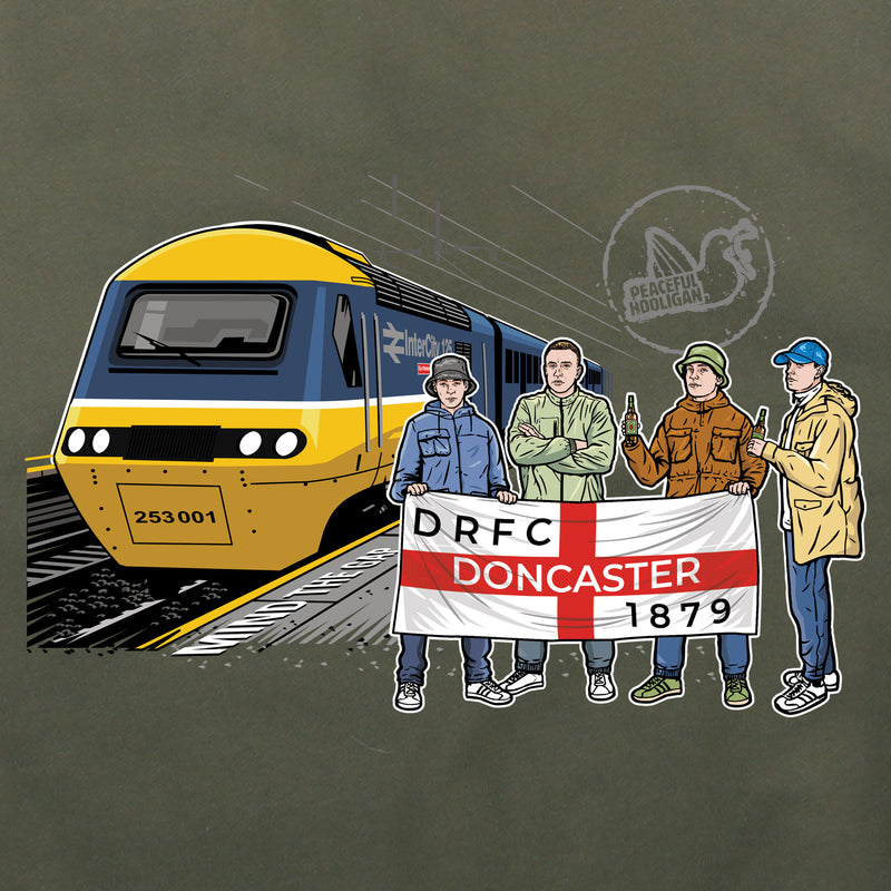 Doncaster Excursions Hoodie Olive