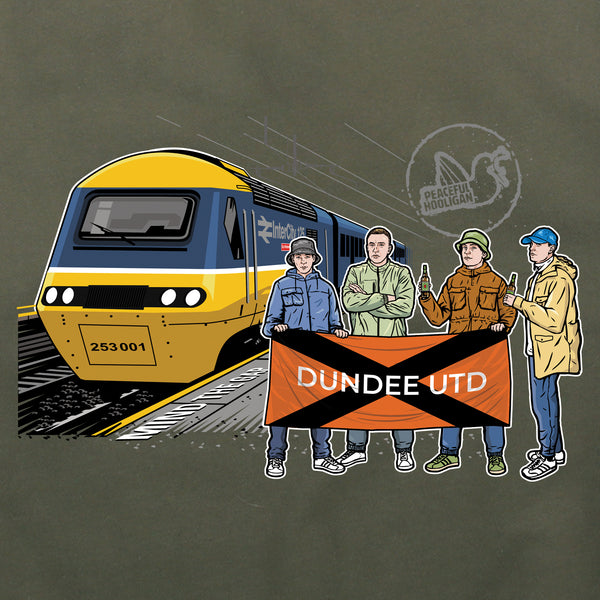 Dundee Utd Excursions Hoodie Olive