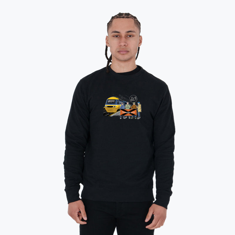 Dundee Utd Excursions Sweatshirt Black