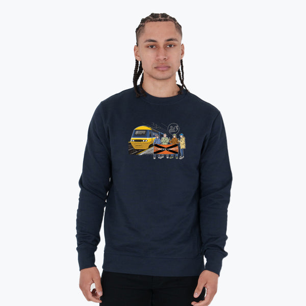 Dundee United Excursions Sweatshirt Navy - Peaceful Hooligan 