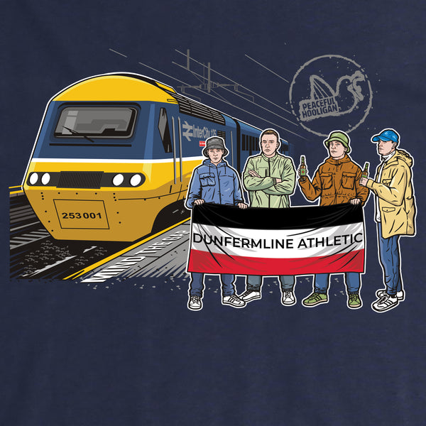 Dunfermline Athletic Excursions T-Shirt Navy