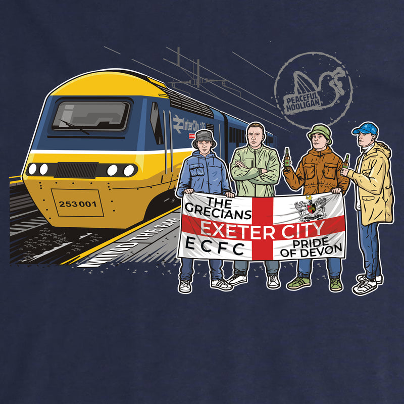 Exeter City Excursions Hoodie Navy