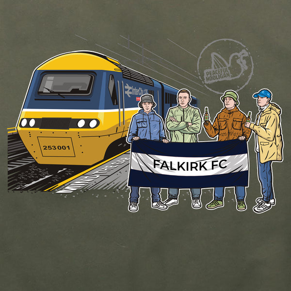 Falkirk Excursions Hoodie Olive