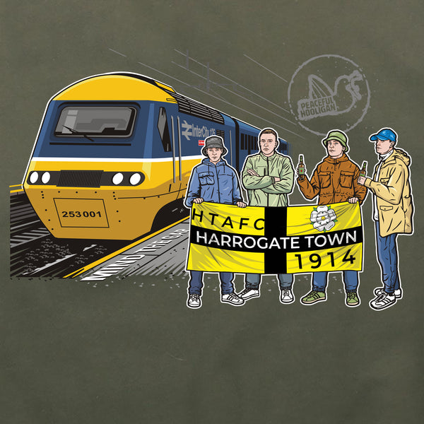 Harrogate Town Excursions Hoodie Olive