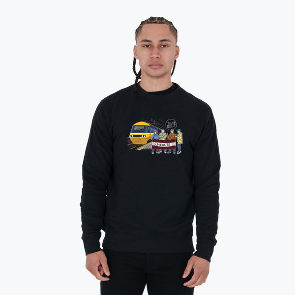 Hearts Excursions Sweatshirt Black