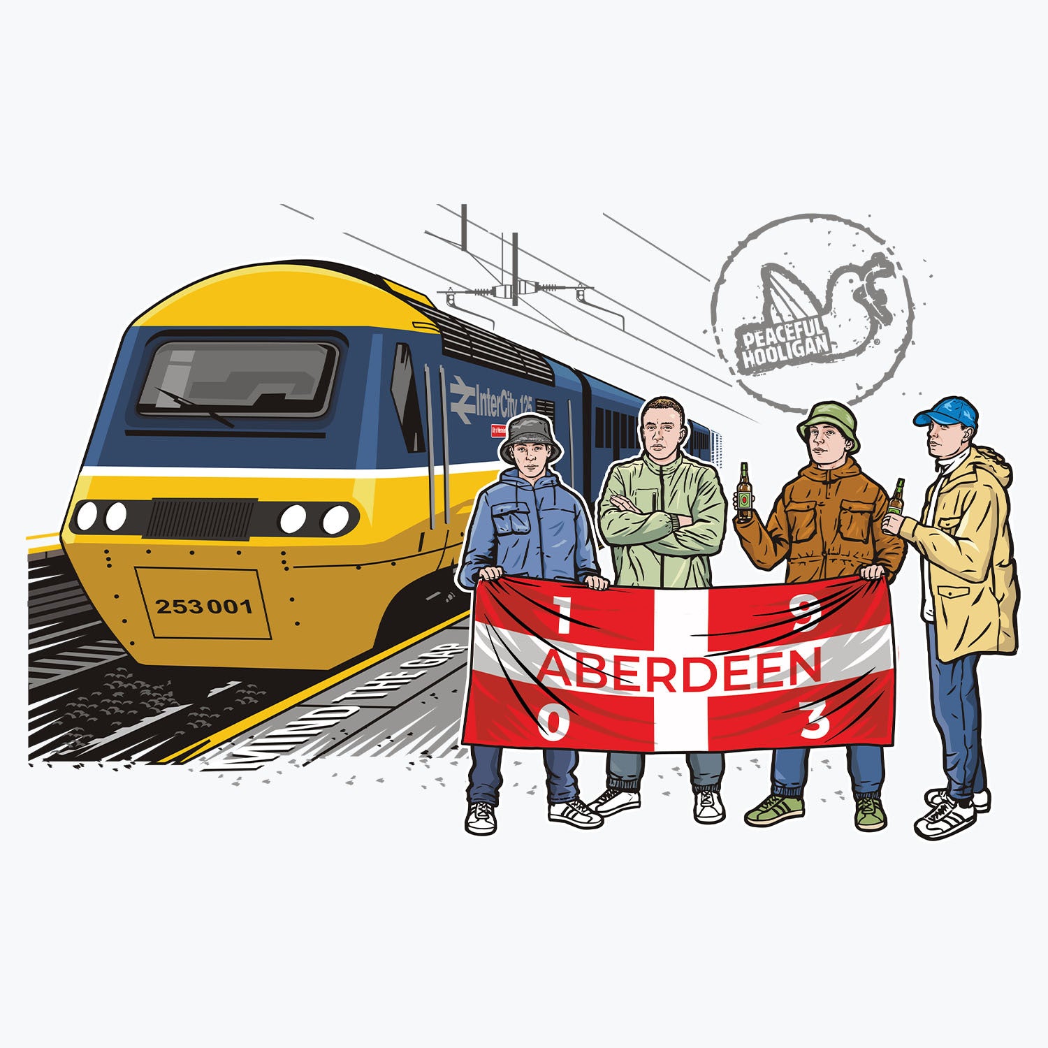 Aberdeen Excursions Mug White