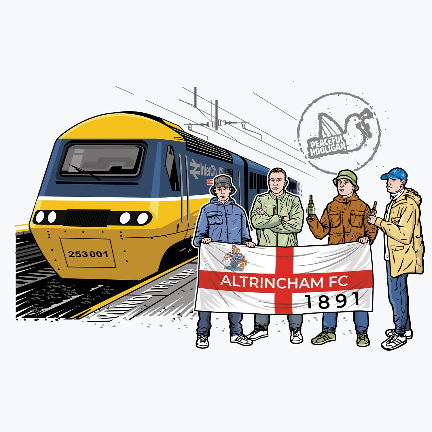 Altrincham Excursions Mug White