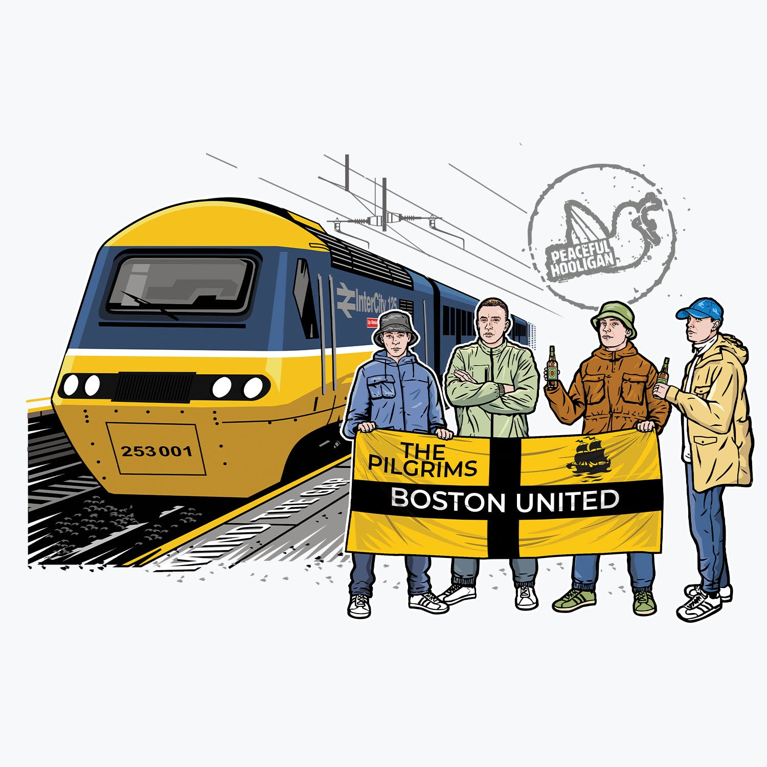 Boston United Excursions Mug White