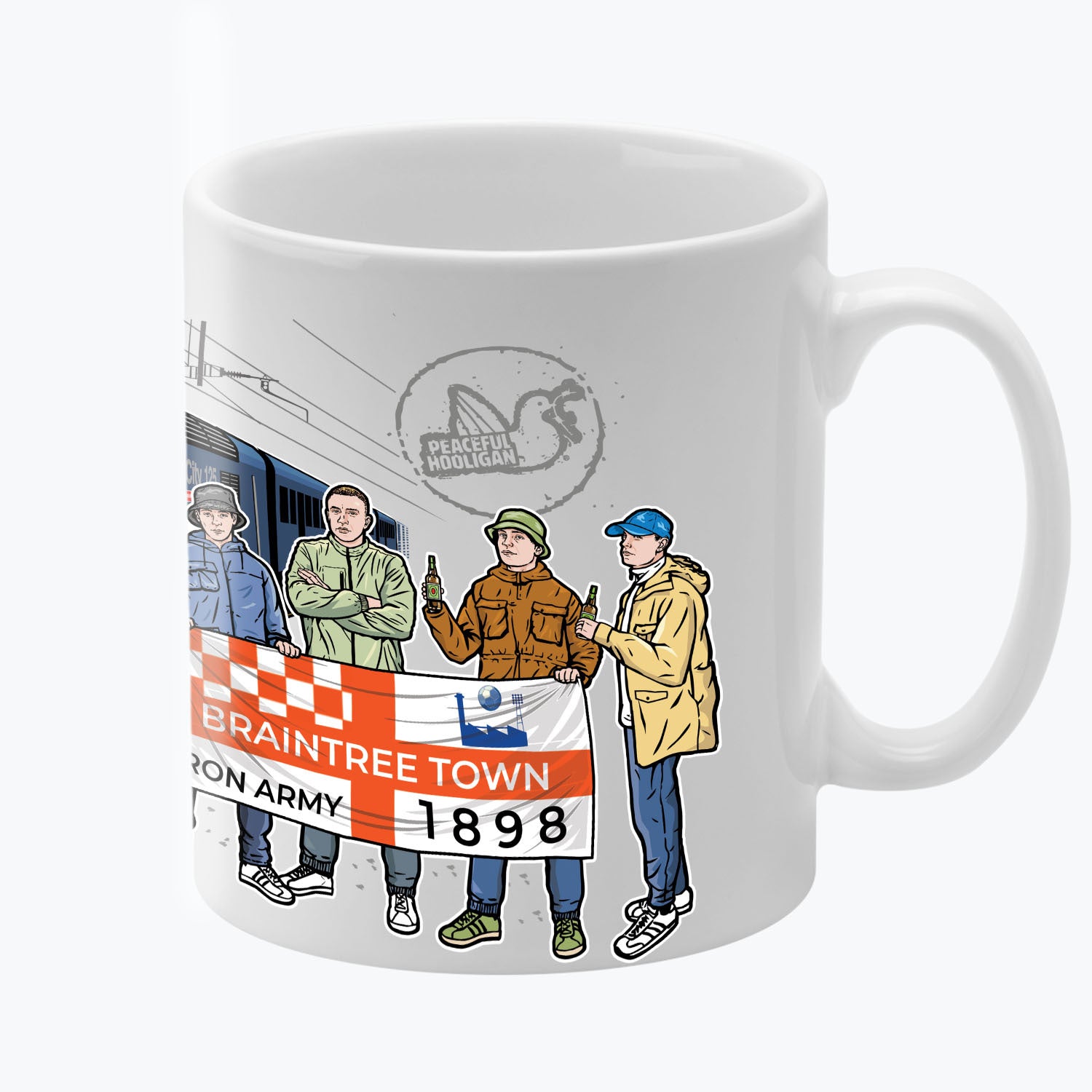 Braintree Town Excursions Mug White