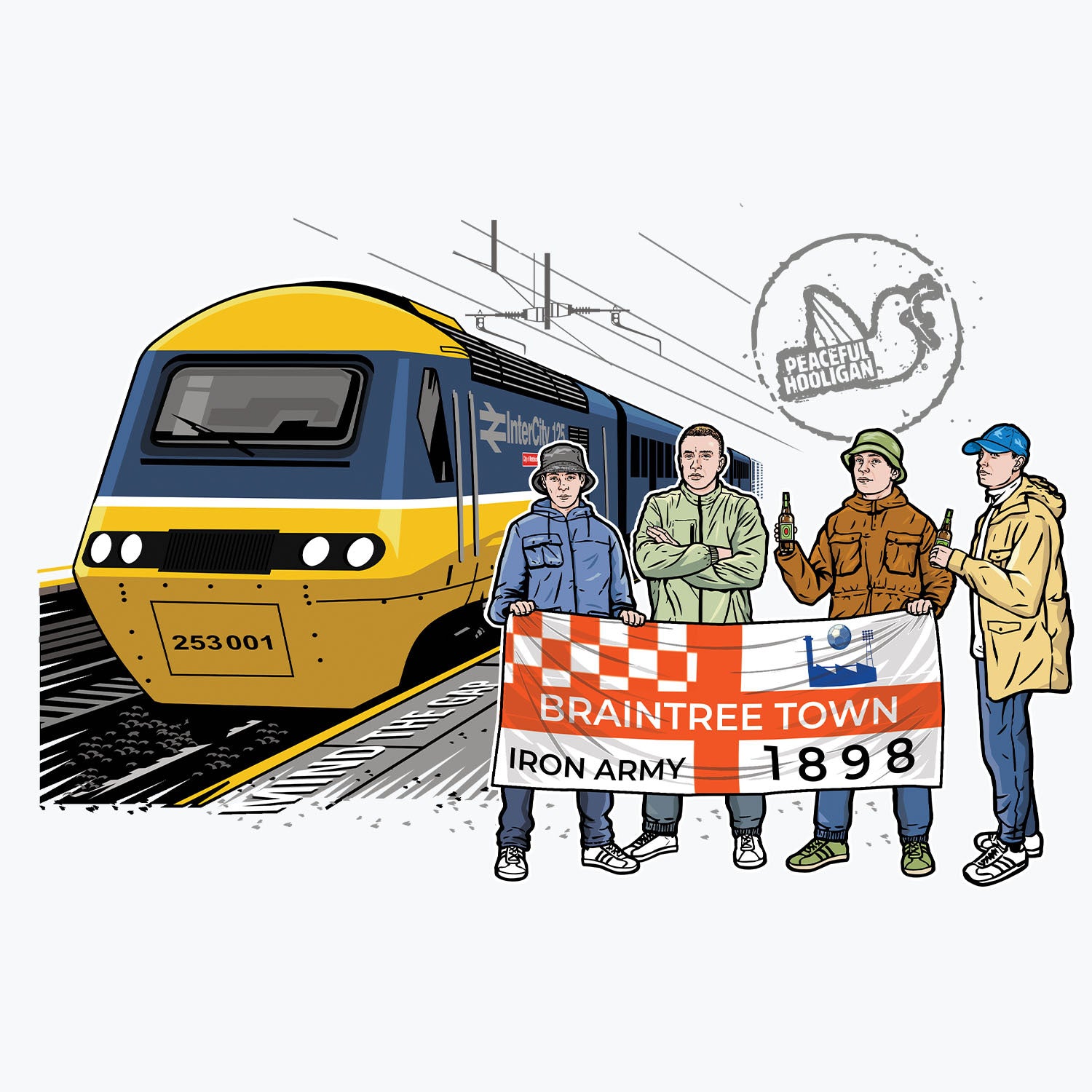 Braintree Town Excursions Mug White