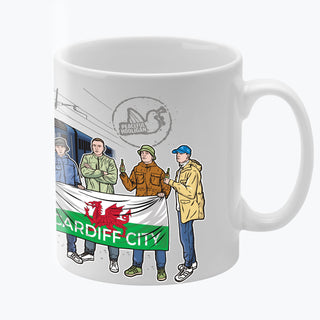 Cardiff City Excursions Mug White