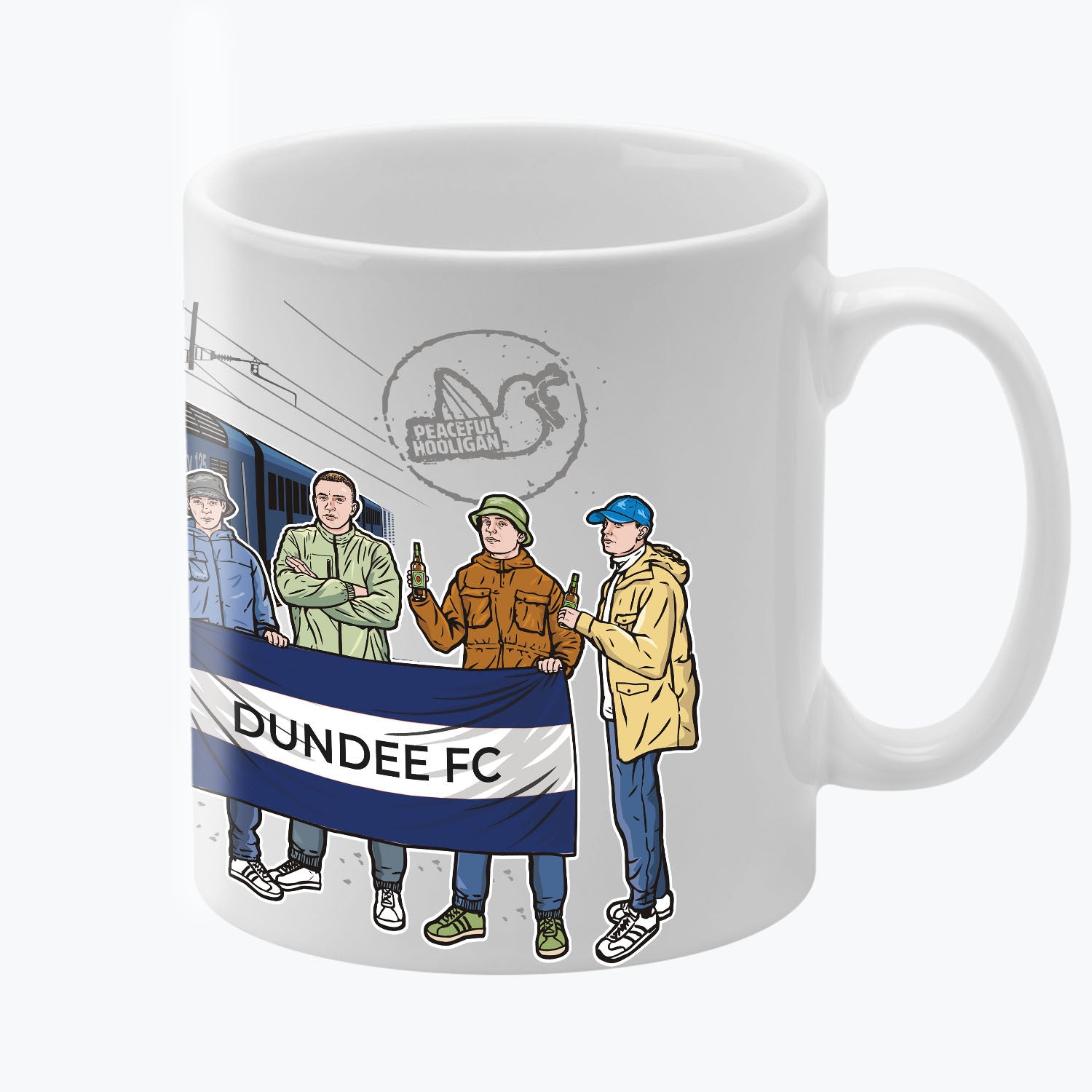 Dundee FC Excursions Mug White
