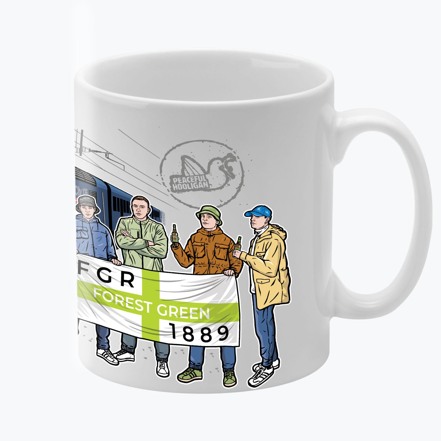 Forest Green Rovers Excursions Mug White