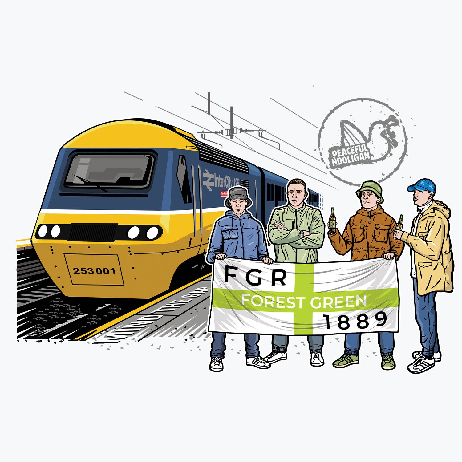 Forest Green Rovers Excursions Mug White