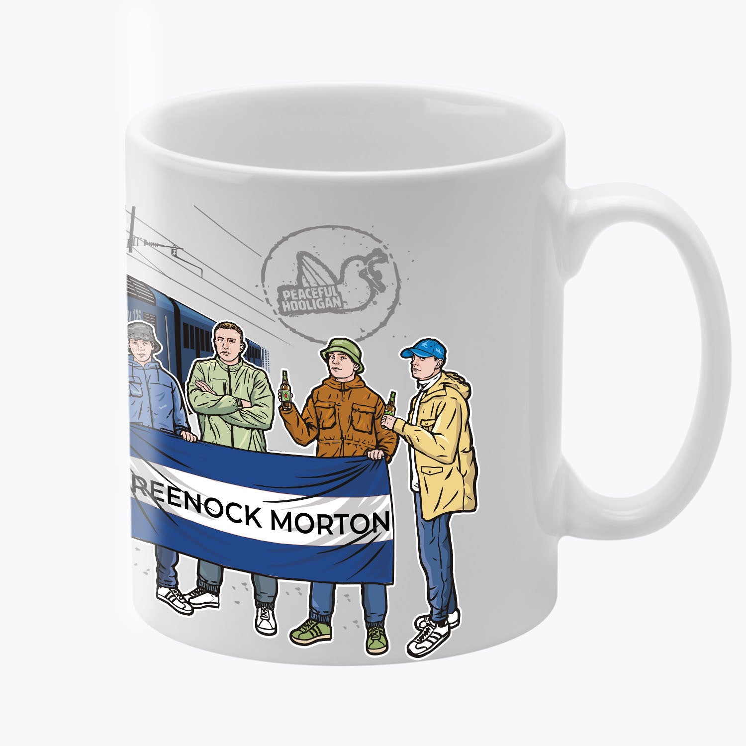 Greenock Morton Excursions Mug White
