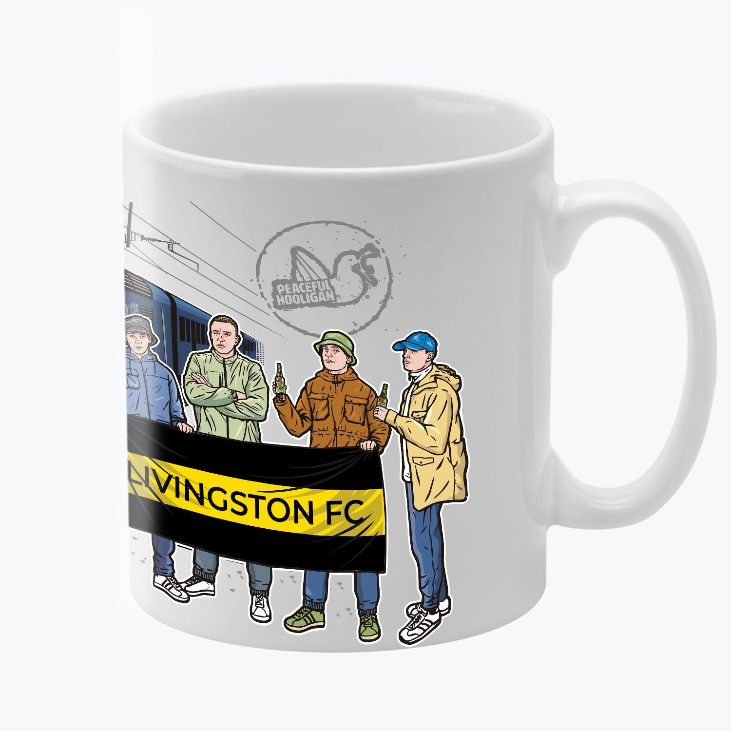 Livingston FC Excursions Mug White