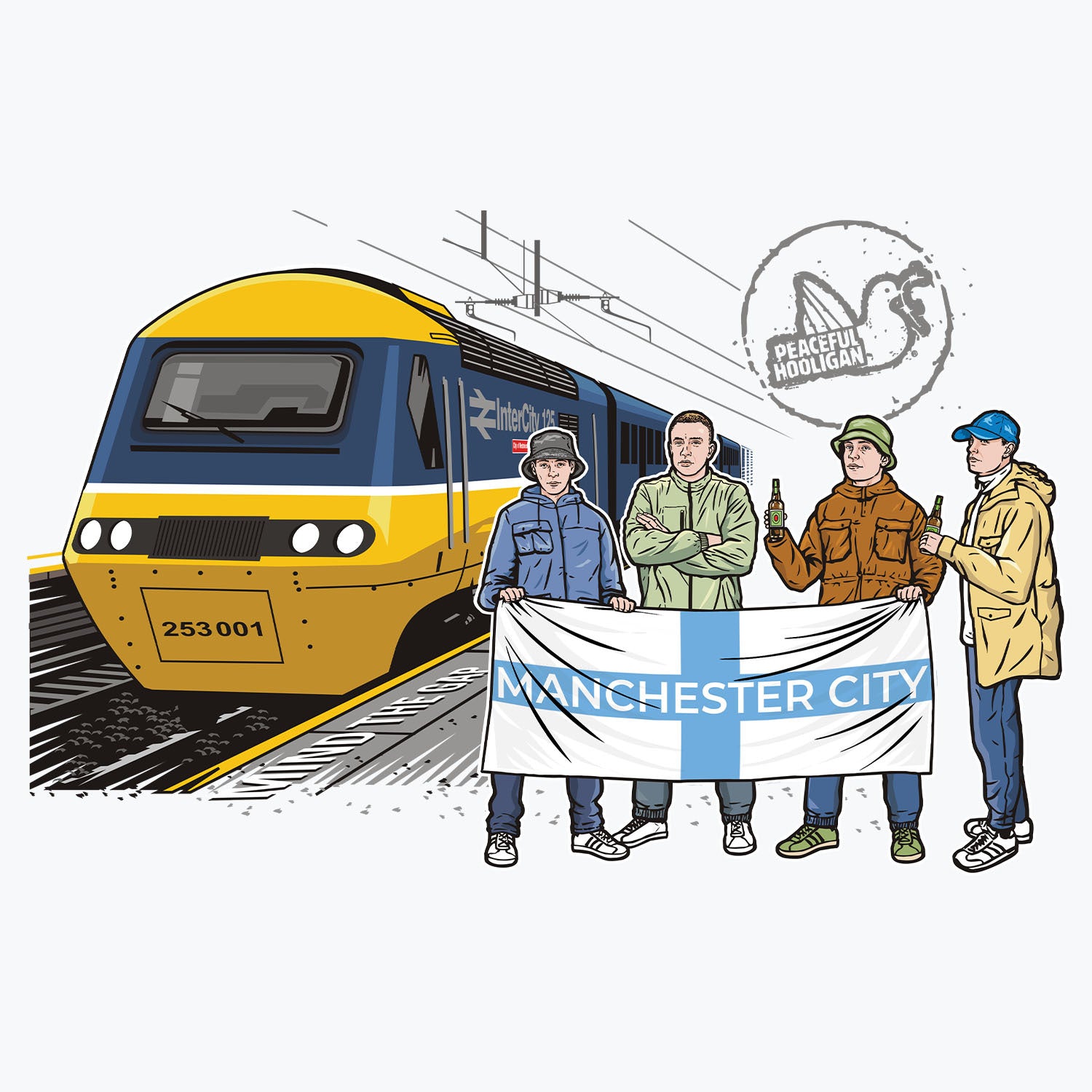 Manchester City Excursions Mug White