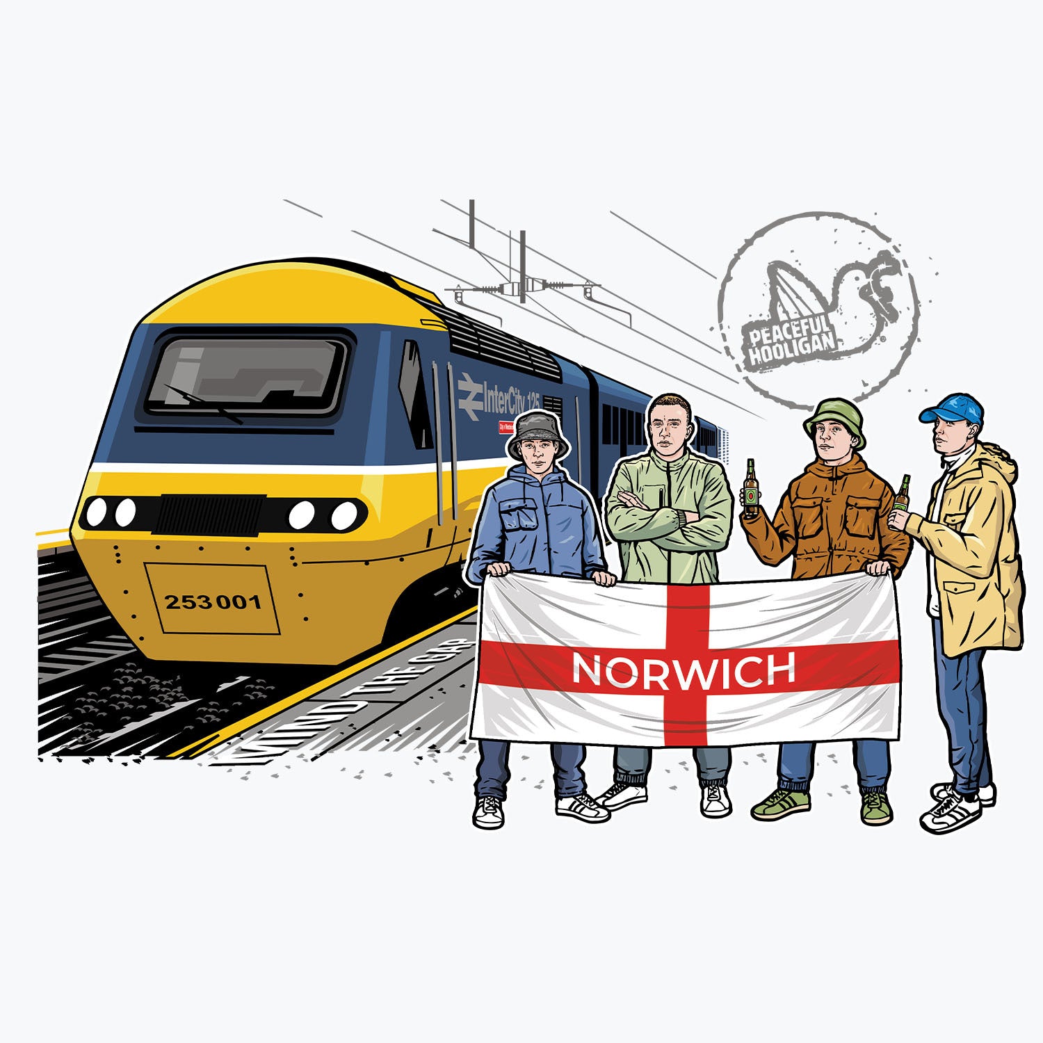 Norwich Excursions Mug White