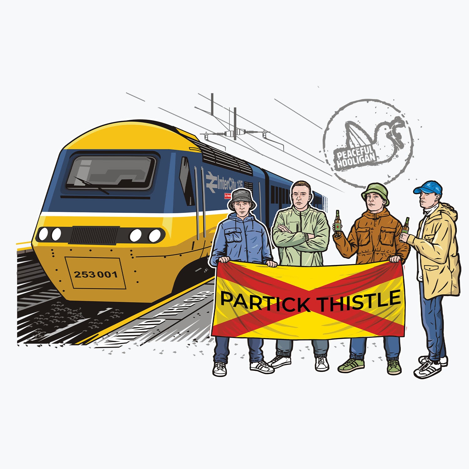 Partick Thistle FC Excursions Mug White