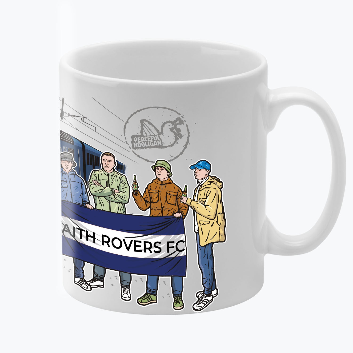 Raith Rovers FC Excursions Mug White