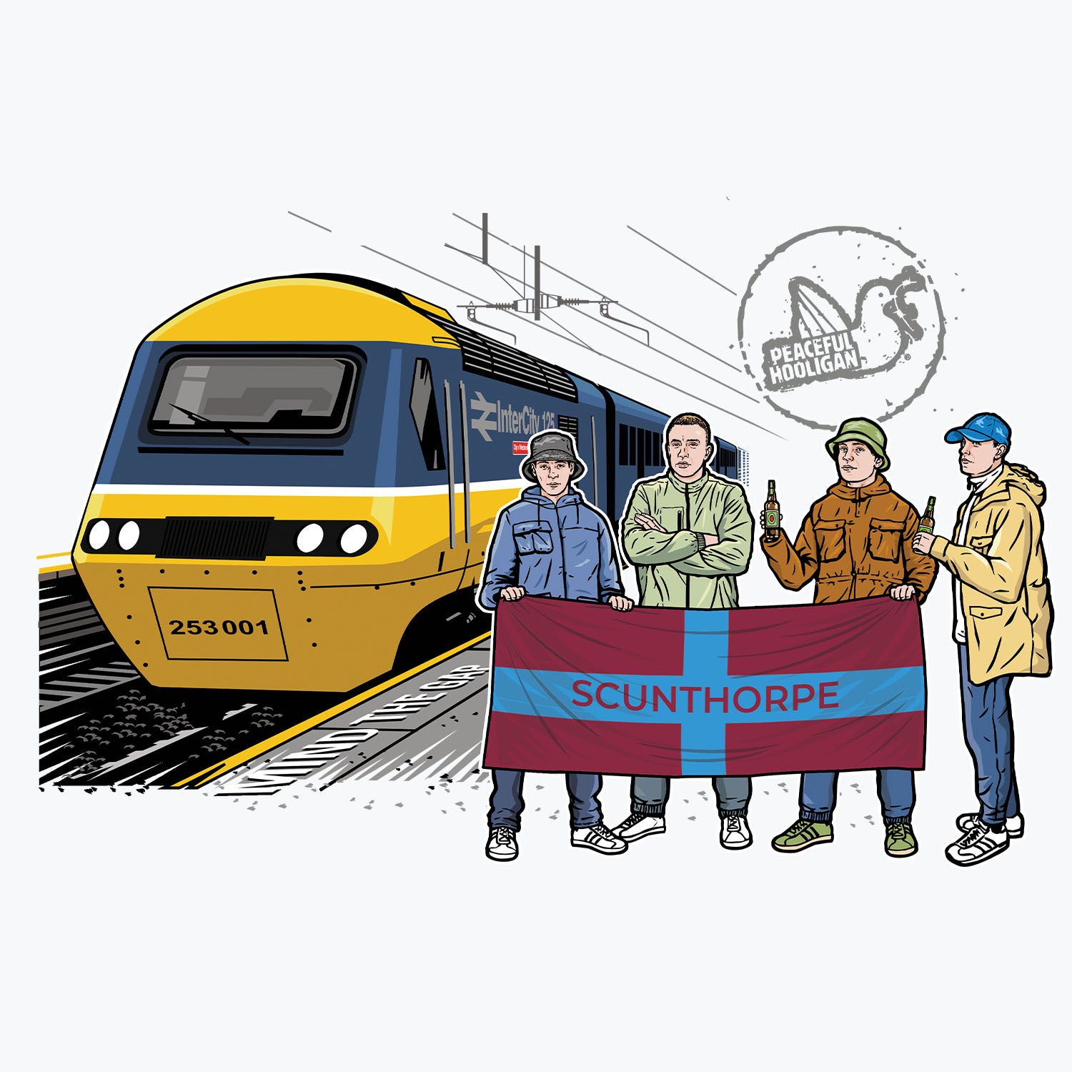 Scunthorpe United Excursions Mug White