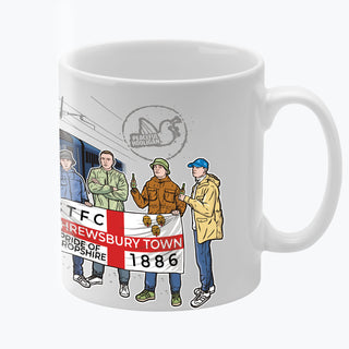 Shrewsbury Town Excursions Mug White