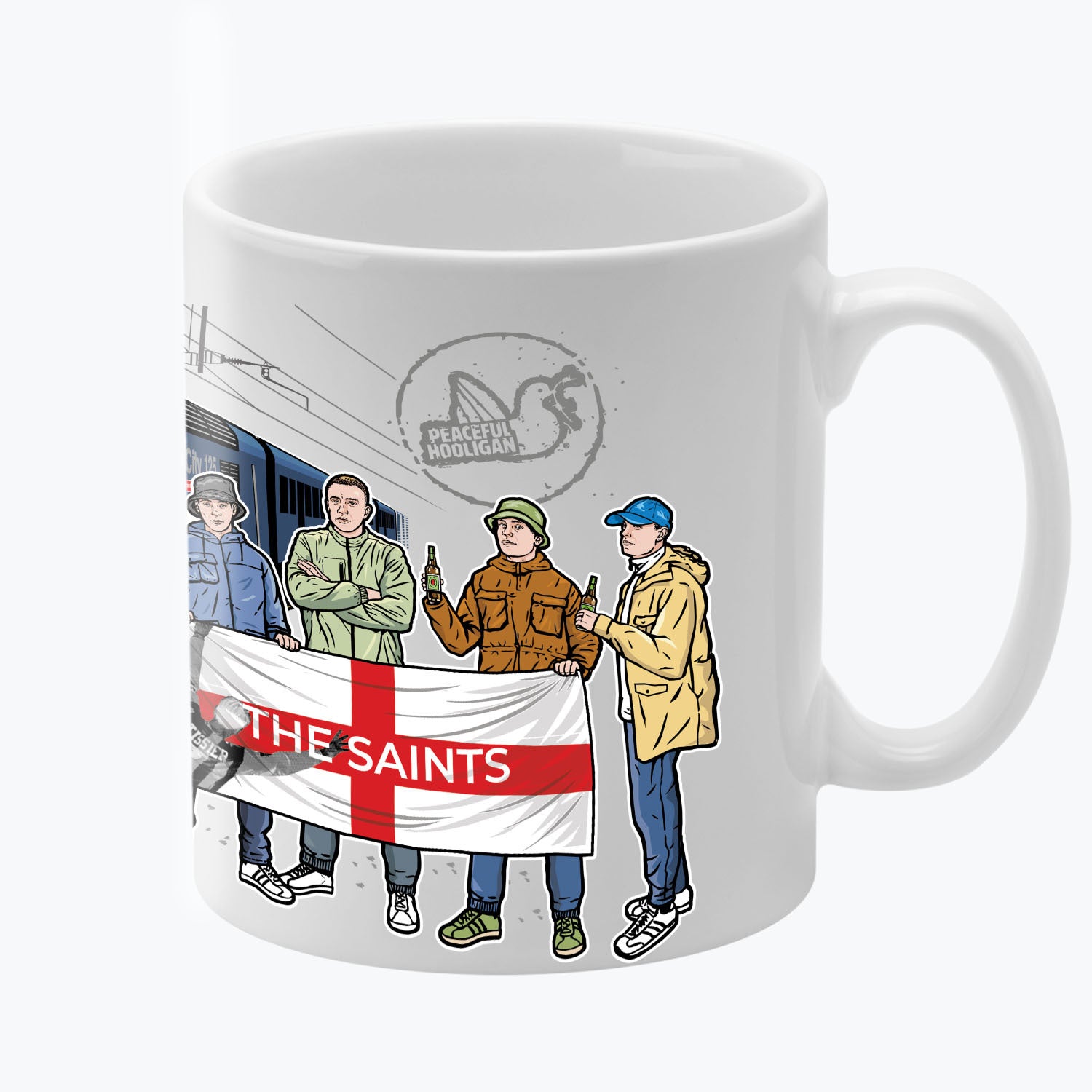 The Saints Excursions Mug White