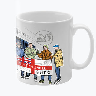 Sutton United Excursions Mug White