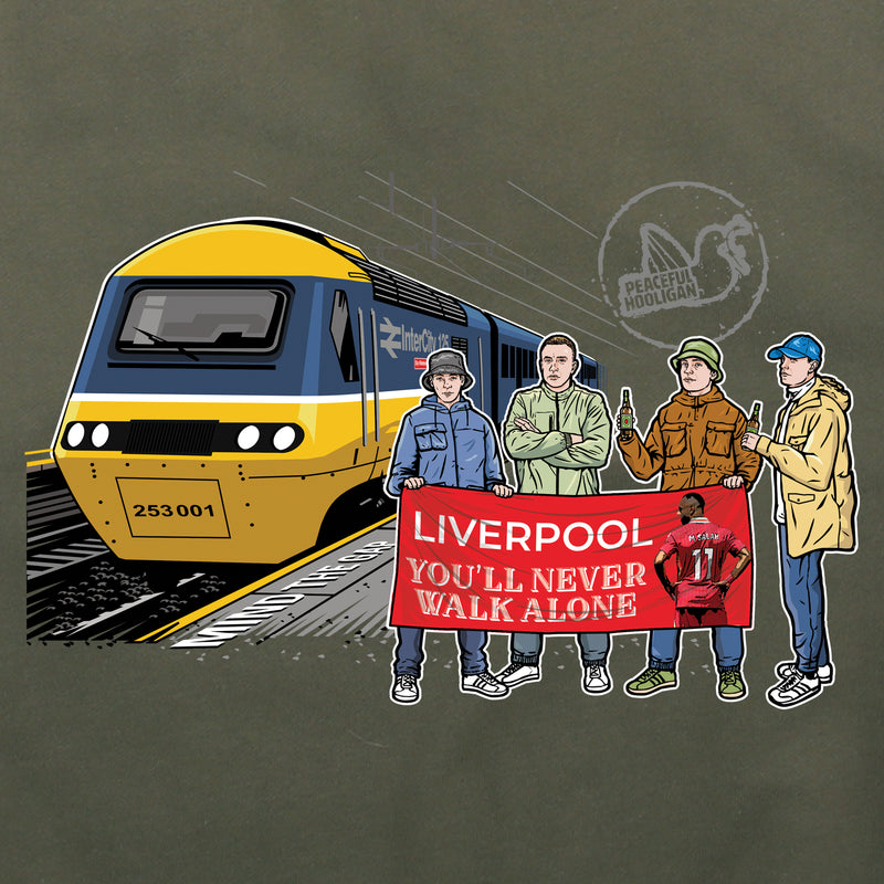 Liverpool Excursions Hoodie Olive