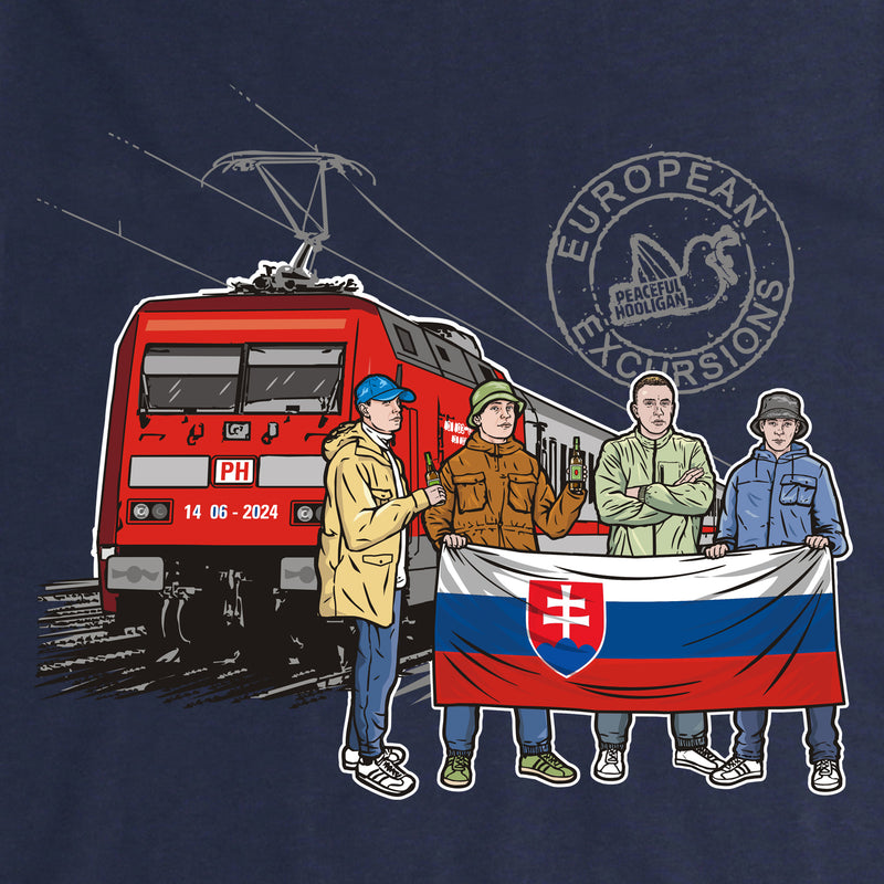 Slovakia Excursions T-Shirt Navy