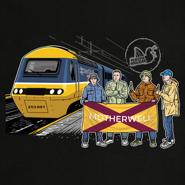 Motherwell Excursions T-Shirt Black