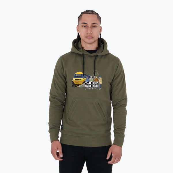 Newcastle United Excursions Hoodie Olive